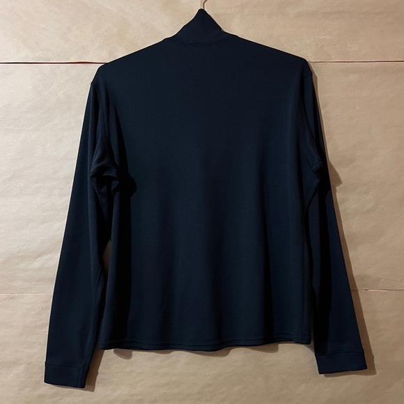 Vintage Patagonia Capilene Quarter Zip Neck Pullover BaseLayer Black Size M - Picture 8 of 9